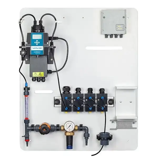 Vorinstallierte WTW Trinkwassertafel