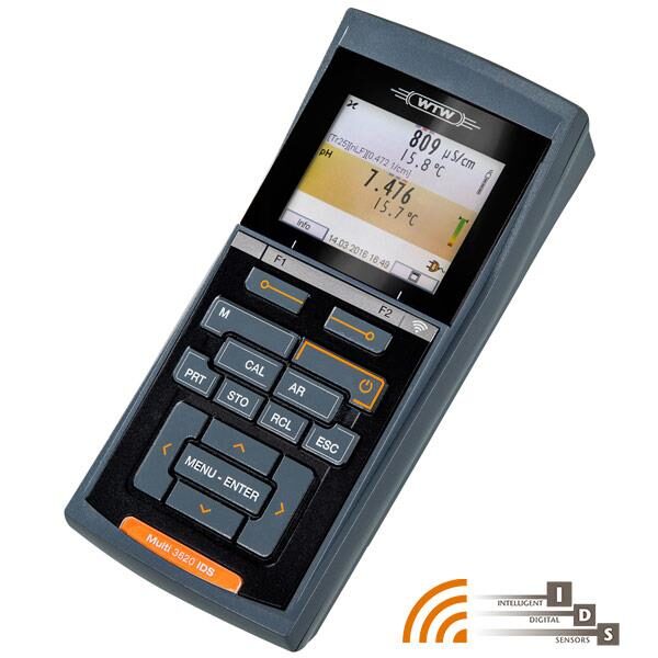 WTW-2FD560-MultiLine® IDS Portable Elektrochemische Messgeräte WTW-2FD560-MultiLine_Multi_3620_IDS-persp-2_channel_meas_pH