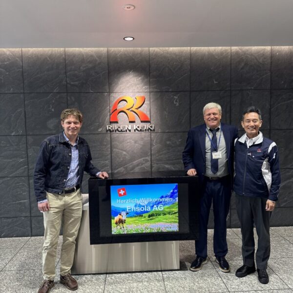 Ensola at Riken Keiki HQ